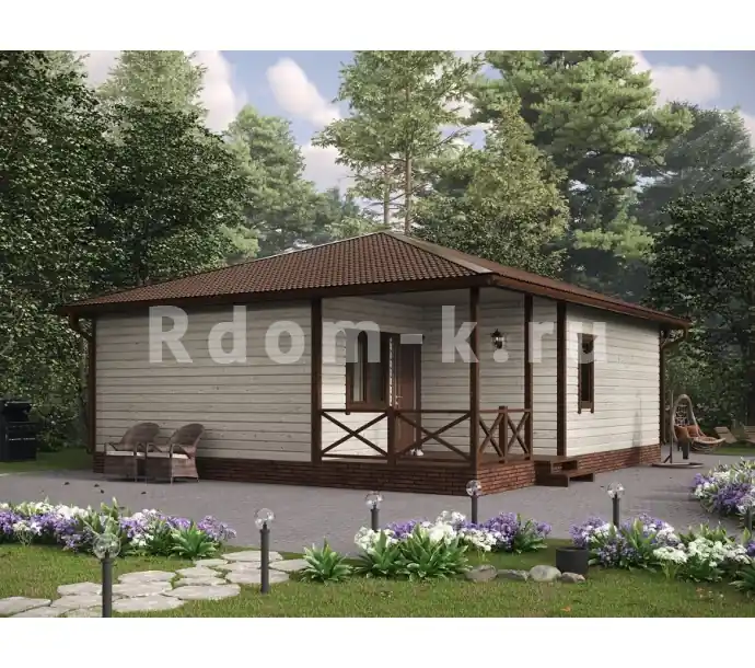 Коттедж 8х9м «Болконский»